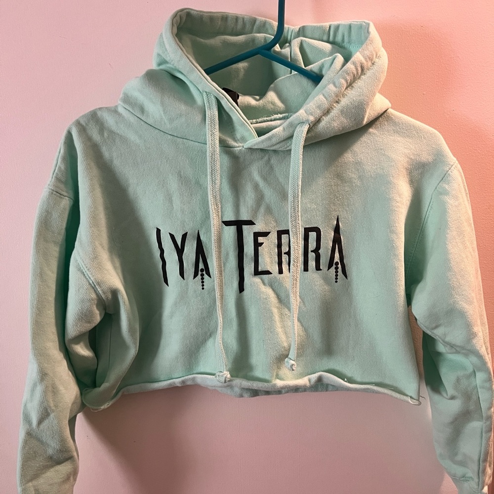 Iya Terra Cropped Hoodie Size S